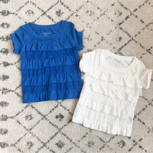 Cherokee Ruffle Tees - Picture 1 of 2